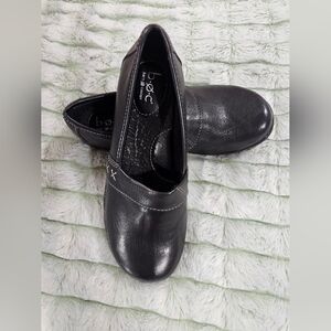 b.o.c. Black Slip-On Comfort Shoes